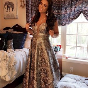 Silver Ellie Wilde dress